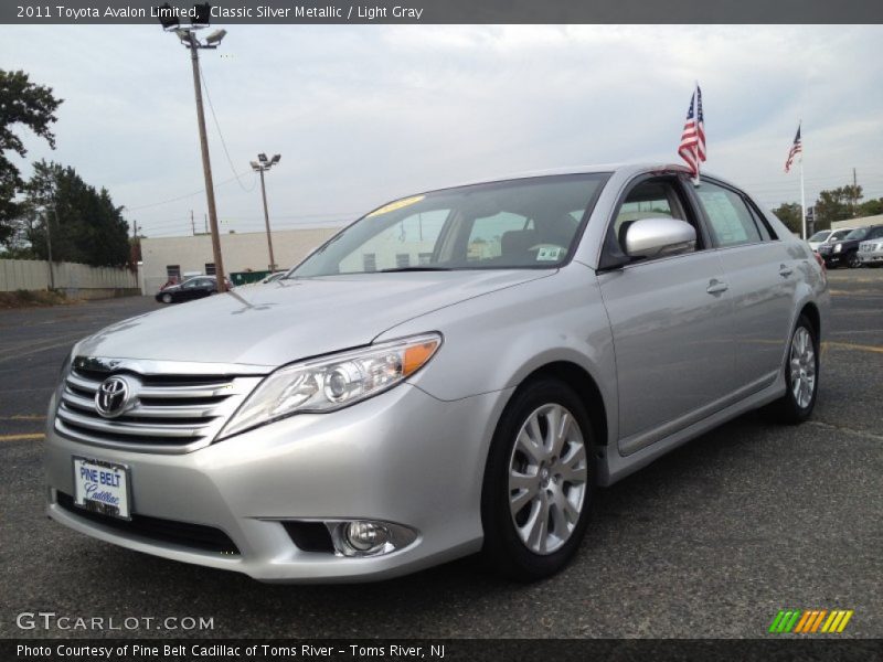 Classic Silver Metallic / Light Gray 2011 Toyota Avalon Limited