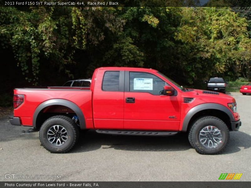  2013 F150 SVT Raptor SuperCab 4x4 Race Red