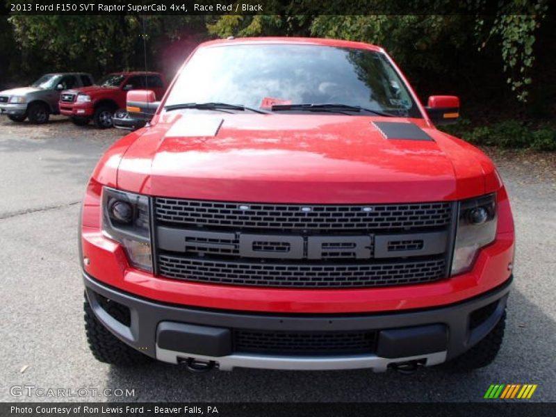 Race Red / Black 2013 Ford F150 SVT Raptor SuperCab 4x4