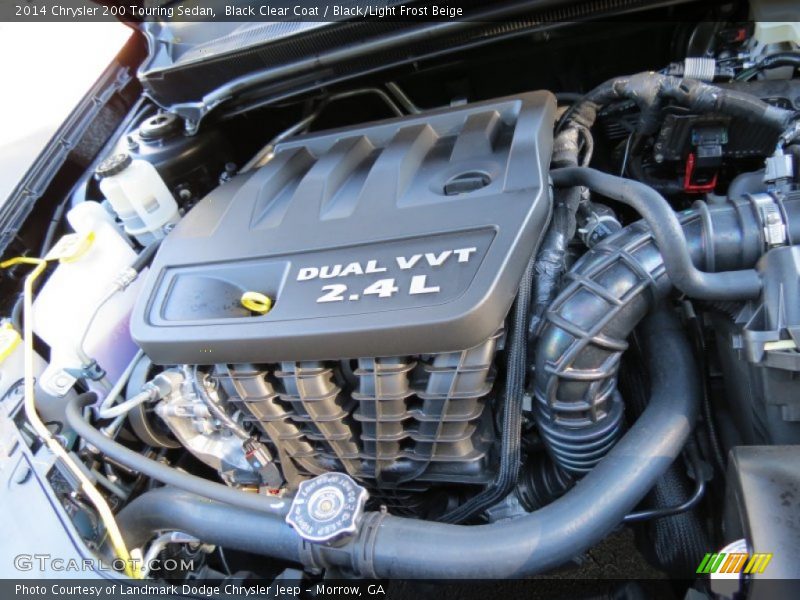 Black Clear Coat / Black/Light Frost Beige 2014 Chrysler 200 Touring Sedan
