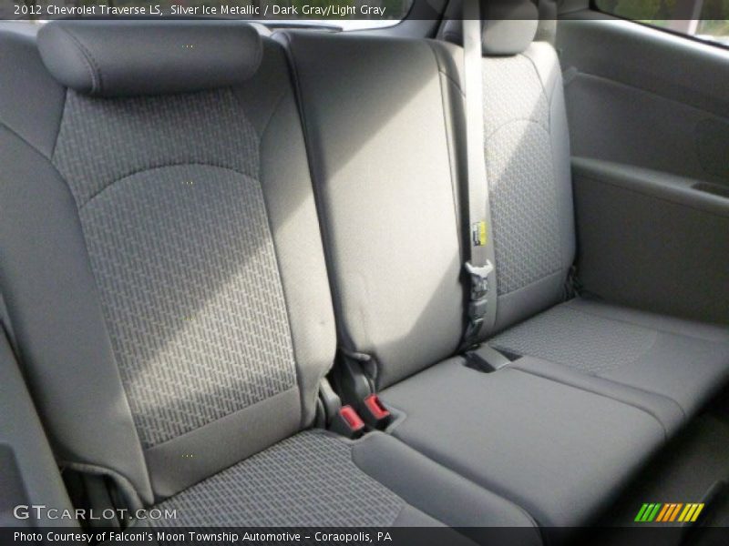 Silver Ice Metallic / Dark Gray/Light Gray 2012 Chevrolet Traverse LS