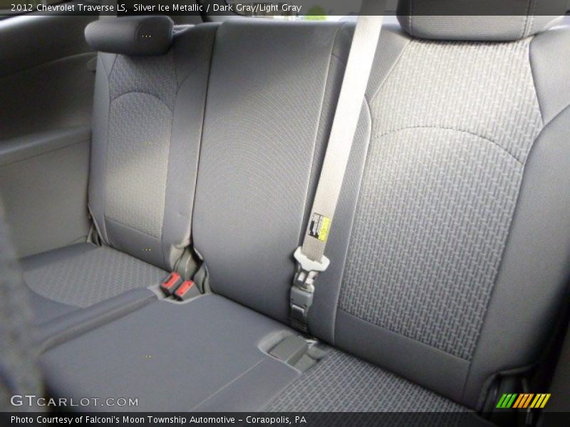 Silver Ice Metallic / Dark Gray/Light Gray 2012 Chevrolet Traverse LS