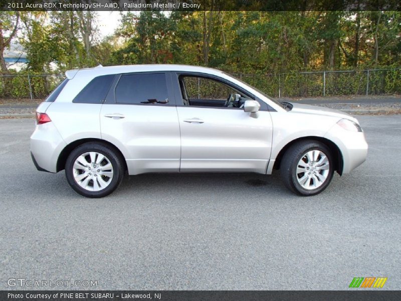 Palladium Metallic / Ebony 2011 Acura RDX Technology SH-AWD