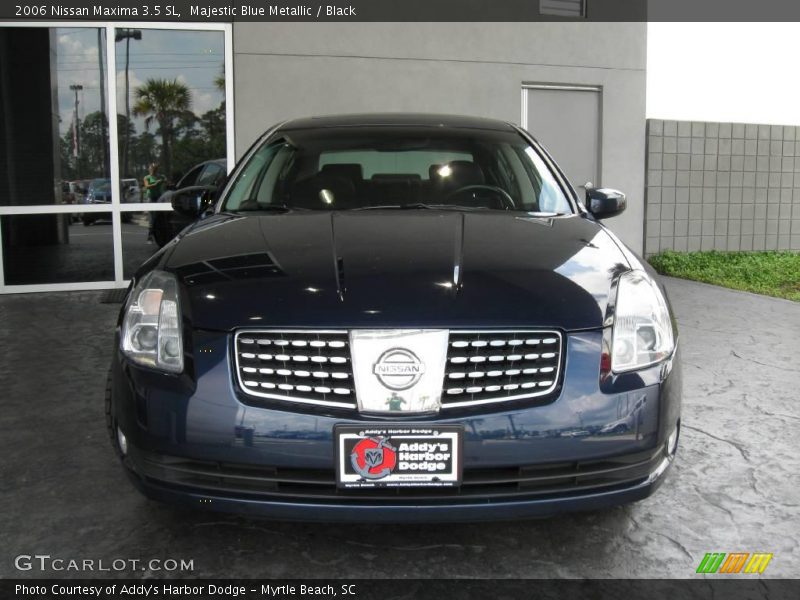 Majestic Blue Metallic / Black 2006 Nissan Maxima 3.5 SL