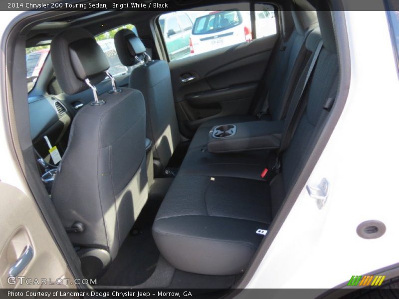Bright White / Black 2014 Chrysler 200 Touring Sedan