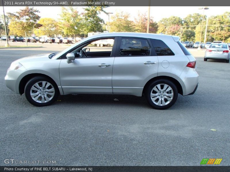 Palladium Metallic / Ebony 2011 Acura RDX Technology SH-AWD