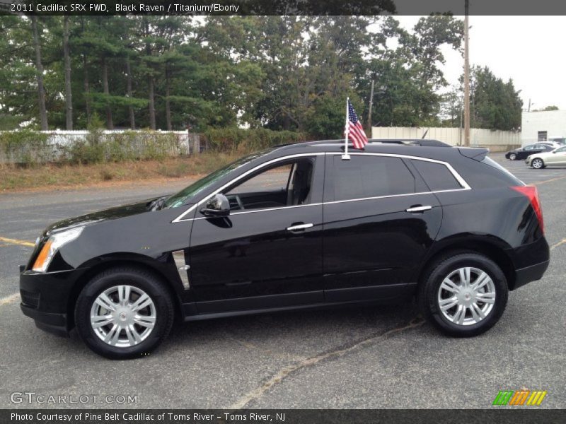 Black Raven / Titanium/Ebony 2011 Cadillac SRX FWD