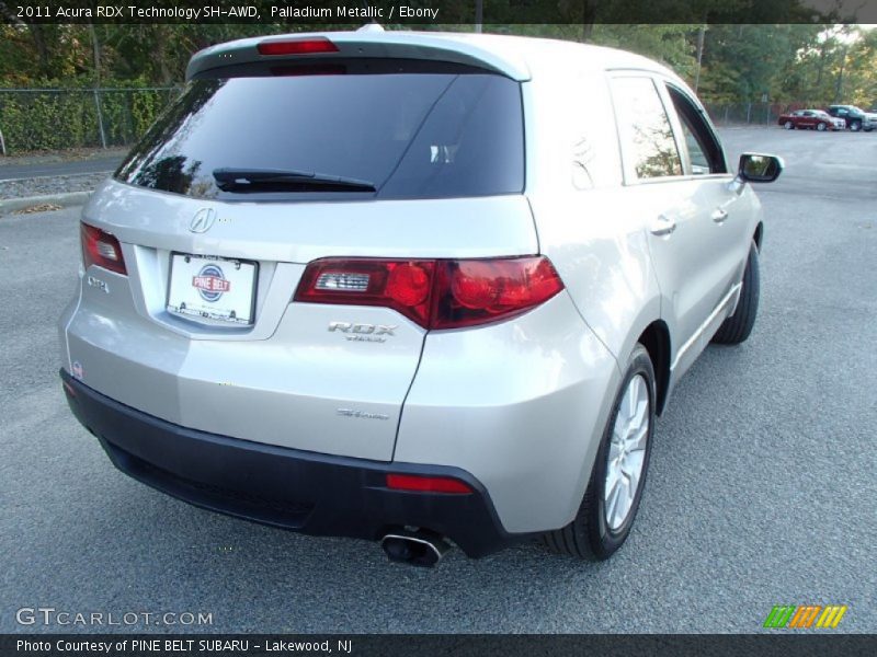 Palladium Metallic / Ebony 2011 Acura RDX Technology SH-AWD