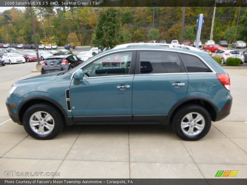 Sea Mist Green / Tan 2008 Saturn VUE XE 3.5 AWD