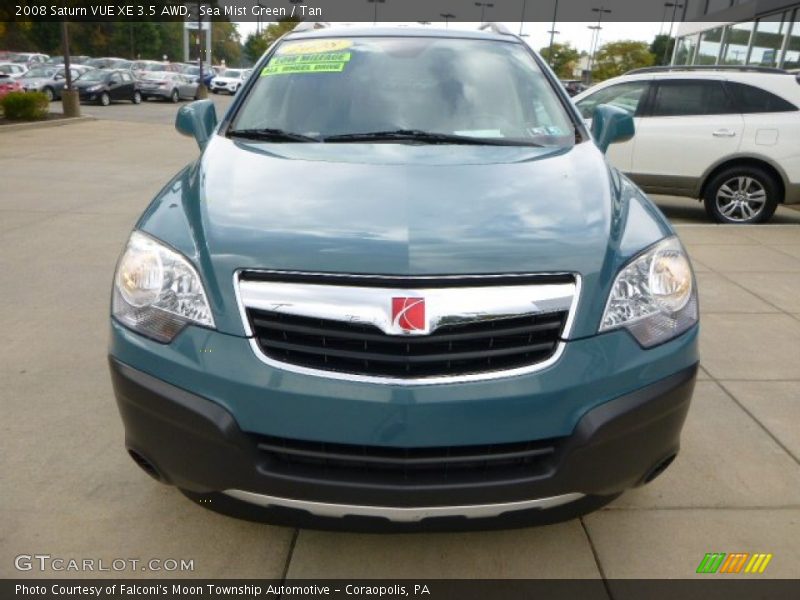 Sea Mist Green / Tan 2008 Saturn VUE XE 3.5 AWD