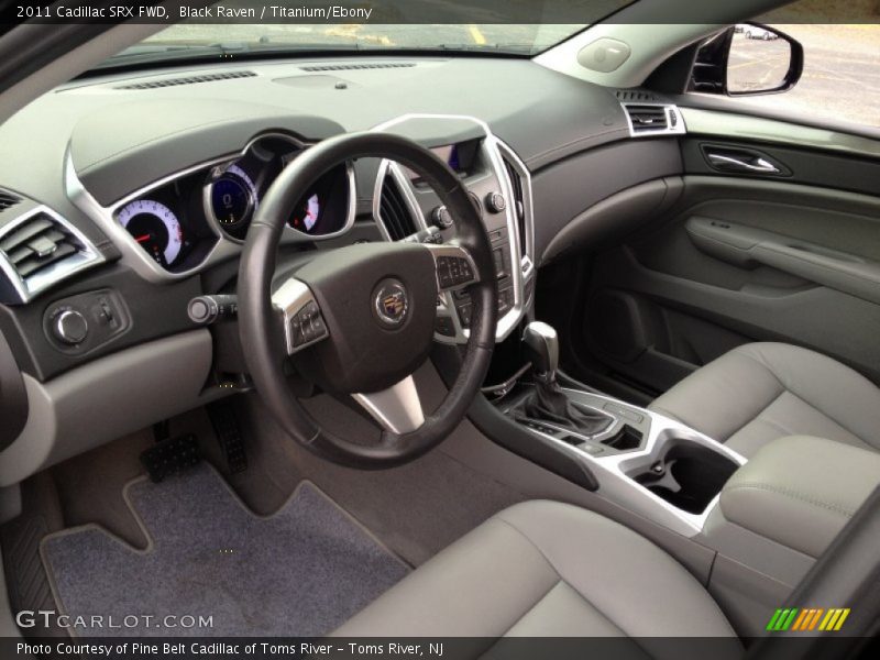 Black Raven / Titanium/Ebony 2011 Cadillac SRX FWD