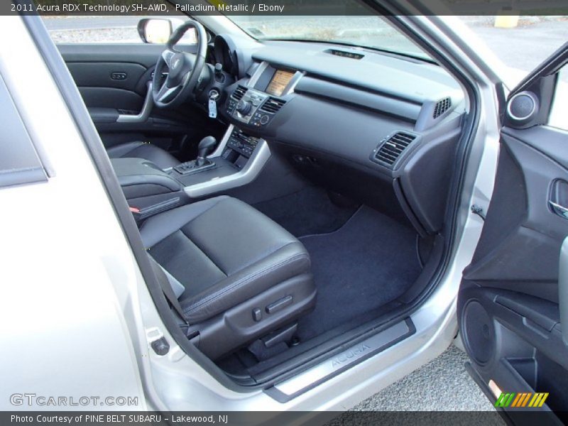 Palladium Metallic / Ebony 2011 Acura RDX Technology SH-AWD