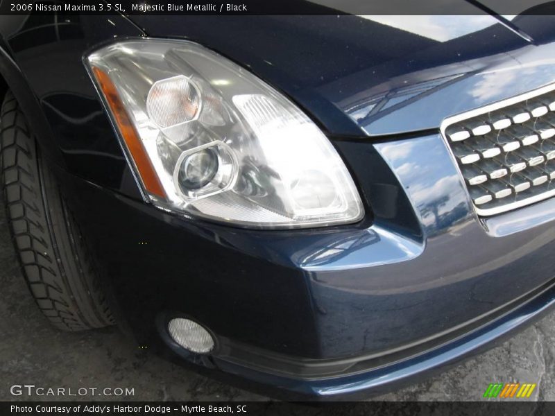Majestic Blue Metallic / Black 2006 Nissan Maxima 3.5 SL