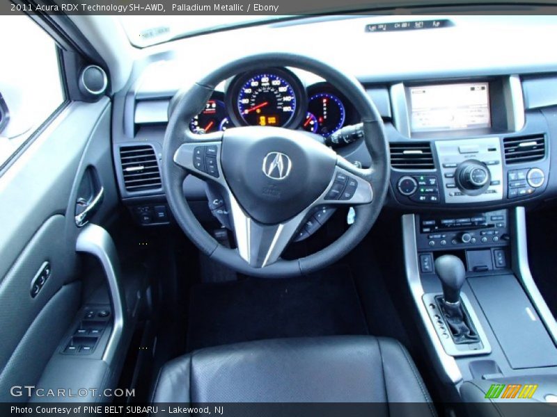 Palladium Metallic / Ebony 2011 Acura RDX Technology SH-AWD