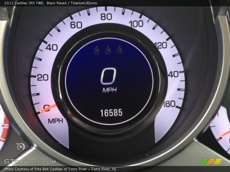 Black Raven / Titanium/Ebony 2011 Cadillac SRX FWD