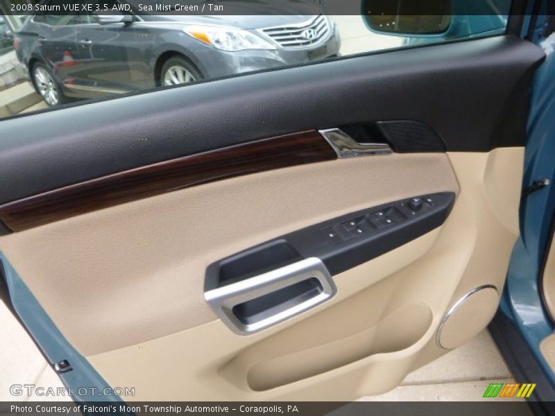 Sea Mist Green / Tan 2008 Saturn VUE XE 3.5 AWD
