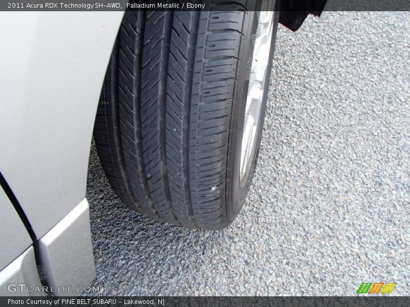 Palladium Metallic / Ebony 2011 Acura RDX Technology SH-AWD