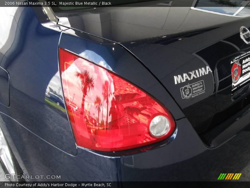Majestic Blue Metallic / Black 2006 Nissan Maxima 3.5 SL