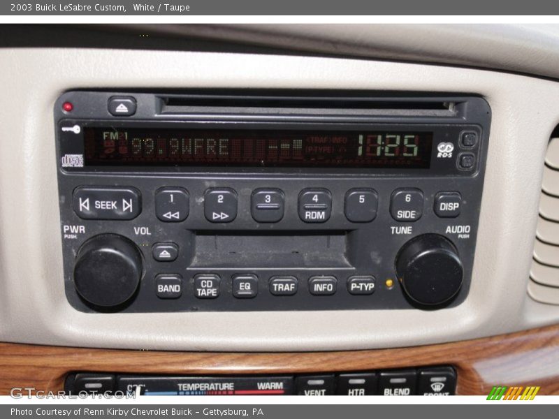 White / Taupe 2003 Buick LeSabre Custom
