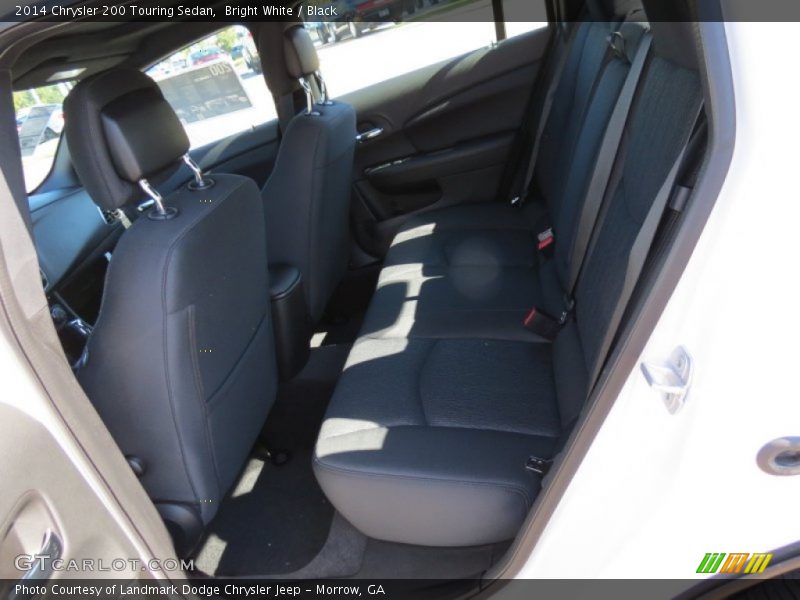 Bright White / Black 2014 Chrysler 200 Touring Sedan