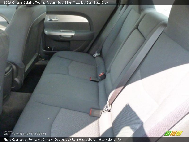 Steel Silver Metallic / Dark Slate Gray 2009 Chrysler Sebring Touring Sedan