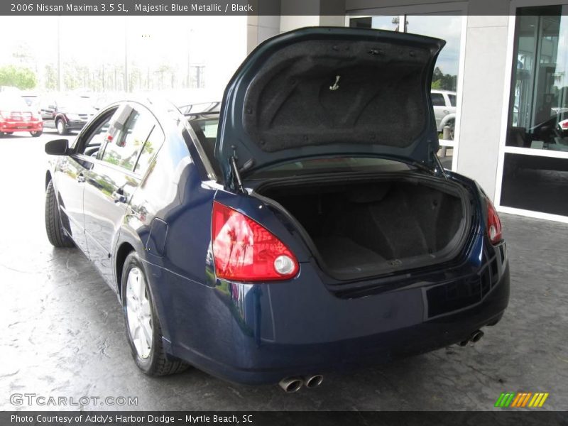 Majestic Blue Metallic / Black 2006 Nissan Maxima 3.5 SL