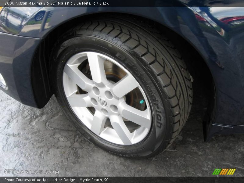 Majestic Blue Metallic / Black 2006 Nissan Maxima 3.5 SL