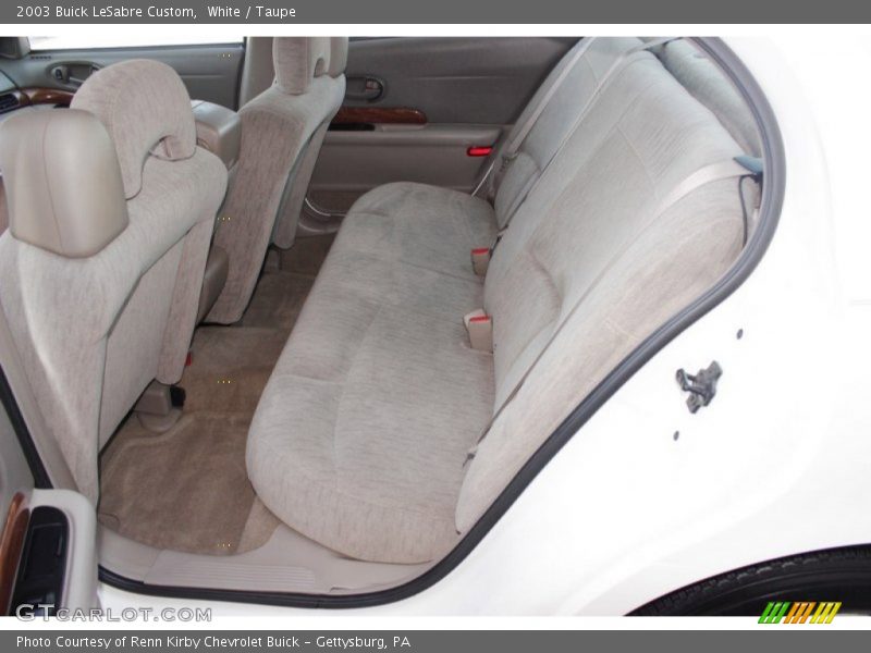 White / Taupe 2003 Buick LeSabre Custom