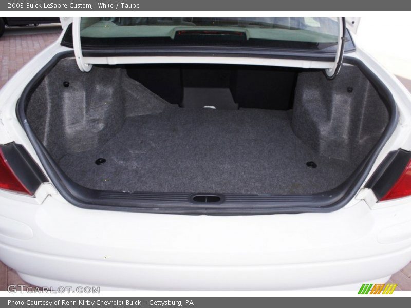 White / Taupe 2003 Buick LeSabre Custom