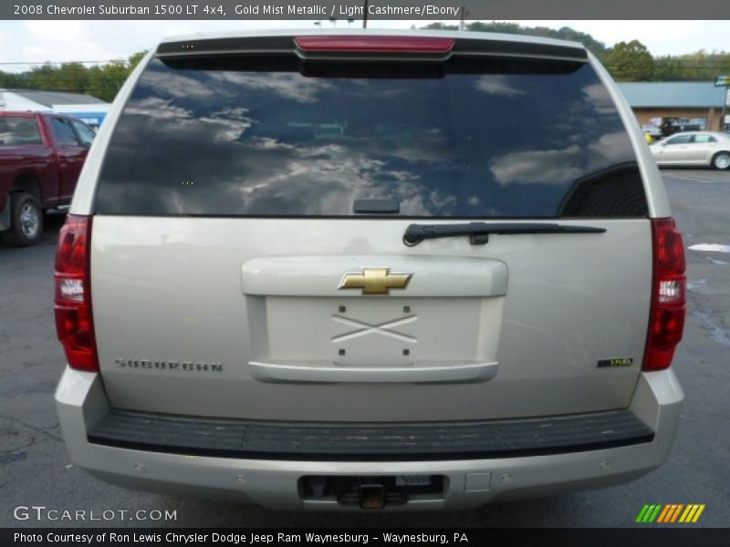Gold Mist Metallic / Light Cashmere/Ebony 2008 Chevrolet Suburban 1500 LT 4x4