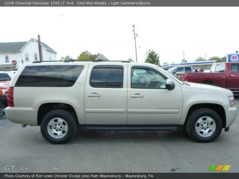 Gold Mist Metallic / Light Cashmere/Ebony 2008 Chevrolet Suburban 1500 LT 4x4