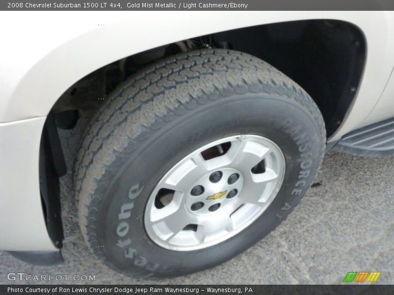 Gold Mist Metallic / Light Cashmere/Ebony 2008 Chevrolet Suburban 1500 LT 4x4