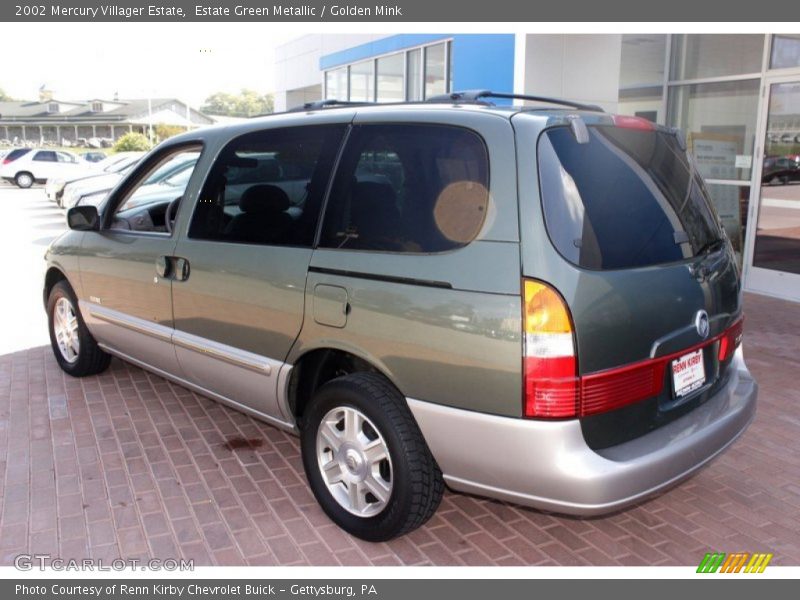 Estate Green Metallic / Golden Mink 2002 Mercury Villager Estate