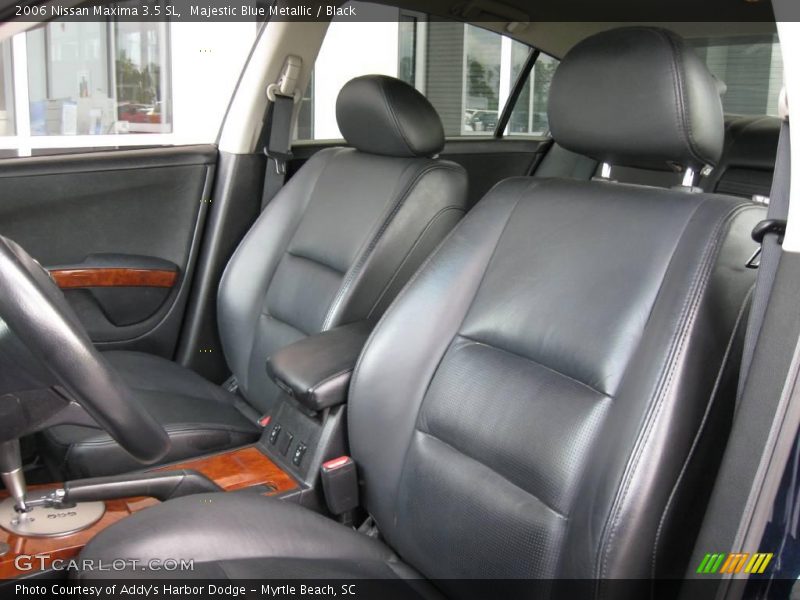 Majestic Blue Metallic / Black 2006 Nissan Maxima 3.5 SL