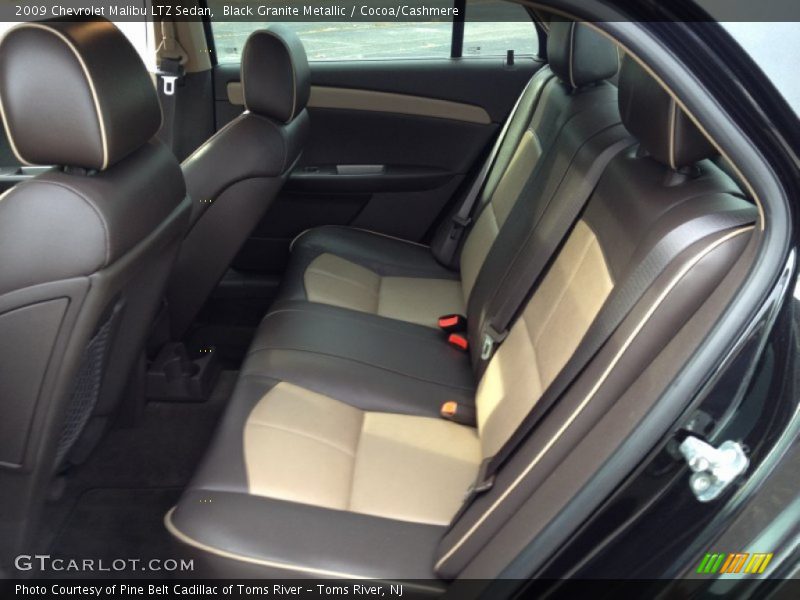 Black Granite Metallic / Cocoa/Cashmere 2009 Chevrolet Malibu LTZ Sedan