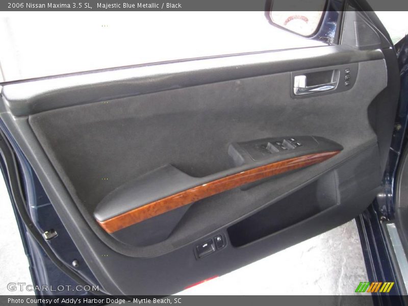 Majestic Blue Metallic / Black 2006 Nissan Maxima 3.5 SL
