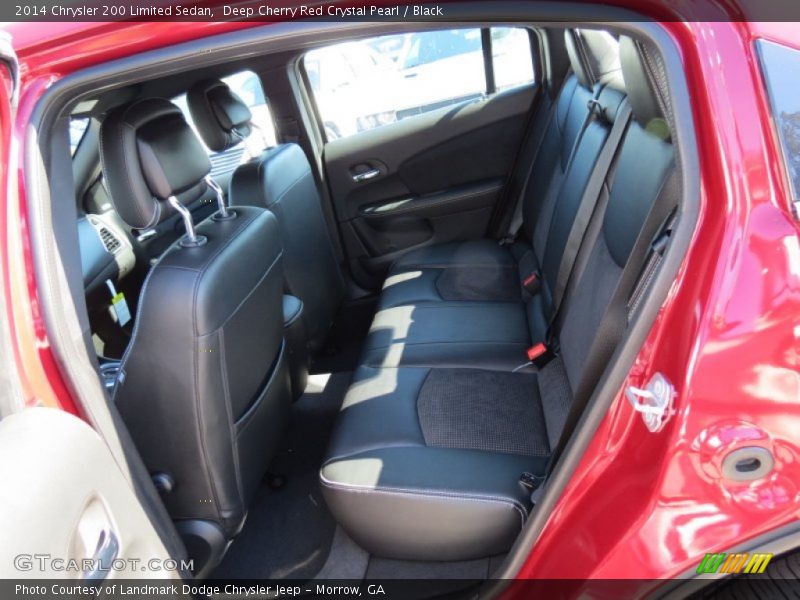 Deep Cherry Red Crystal Pearl / Black 2014 Chrysler 200 Limited Sedan