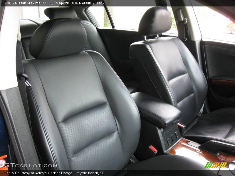 Majestic Blue Metallic / Black 2006 Nissan Maxima 3.5 SL