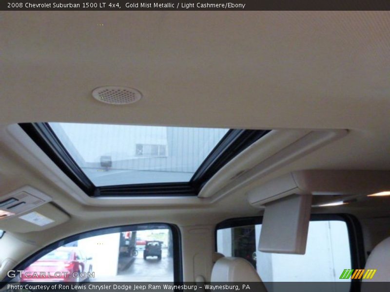 Gold Mist Metallic / Light Cashmere/Ebony 2008 Chevrolet Suburban 1500 LT 4x4