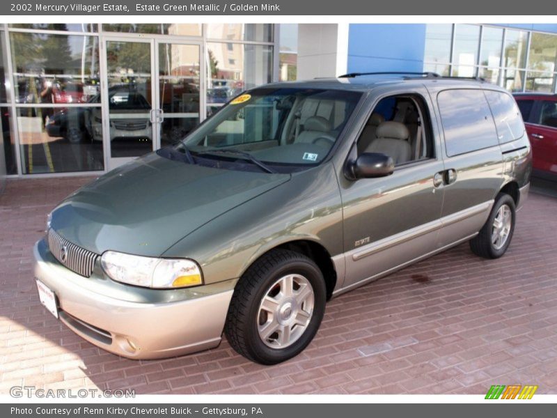 Estate Green Metallic / Golden Mink 2002 Mercury Villager Estate