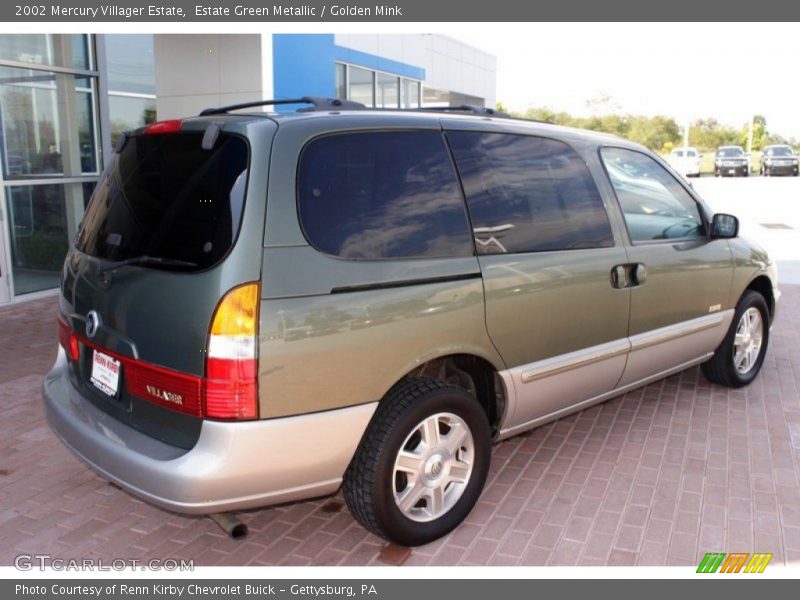 Estate Green Metallic / Golden Mink 2002 Mercury Villager Estate