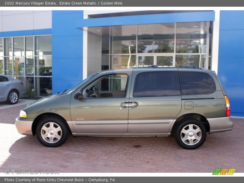 Estate Green Metallic / Golden Mink 2002 Mercury Villager Estate