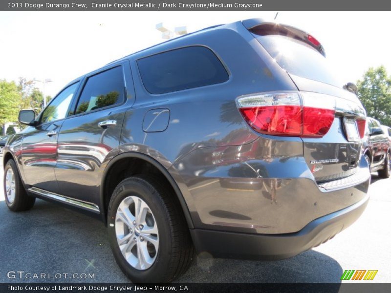 Granite Crystal Metallic / Dark Graystone/Medium Graystone 2013 Dodge Durango Crew