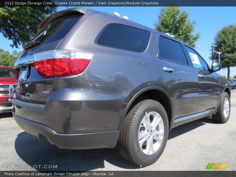 Granite Crystal Metallic / Dark Graystone/Medium Graystone 2013 Dodge Durango Crew