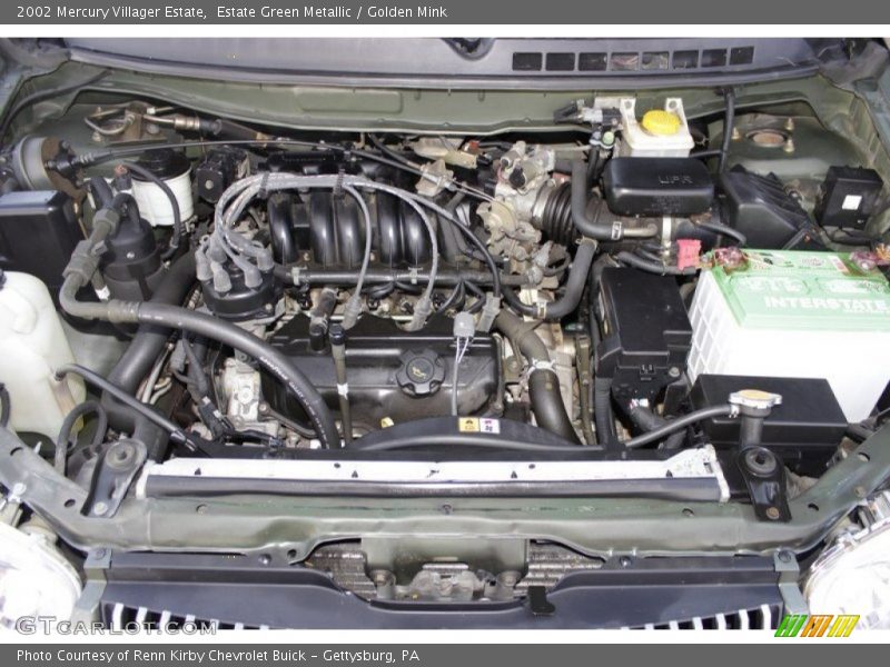 Estate Green Metallic / Golden Mink 2002 Mercury Villager Estate