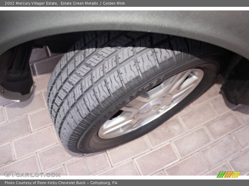 Estate Green Metallic / Golden Mink 2002 Mercury Villager Estate