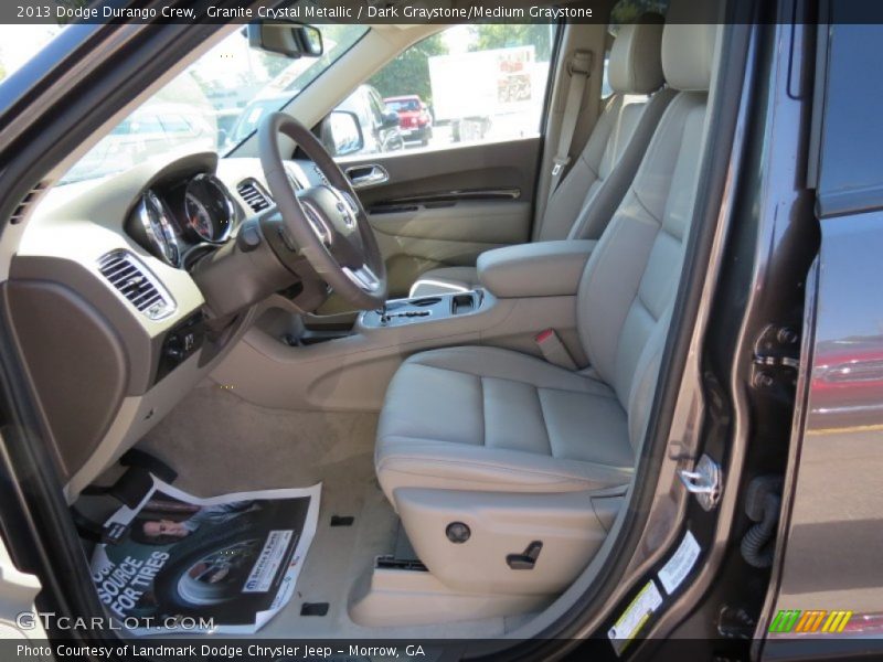 Granite Crystal Metallic / Dark Graystone/Medium Graystone 2013 Dodge Durango Crew