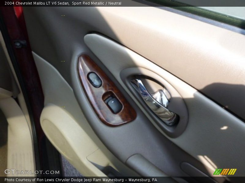 Sport Red Metallic / Neutral 2004 Chevrolet Malibu LT V6 Sedan