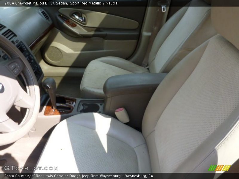 Sport Red Metallic / Neutral 2004 Chevrolet Malibu LT V6 Sedan