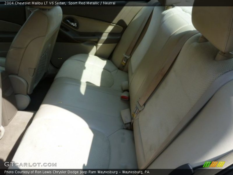 Sport Red Metallic / Neutral 2004 Chevrolet Malibu LT V6 Sedan